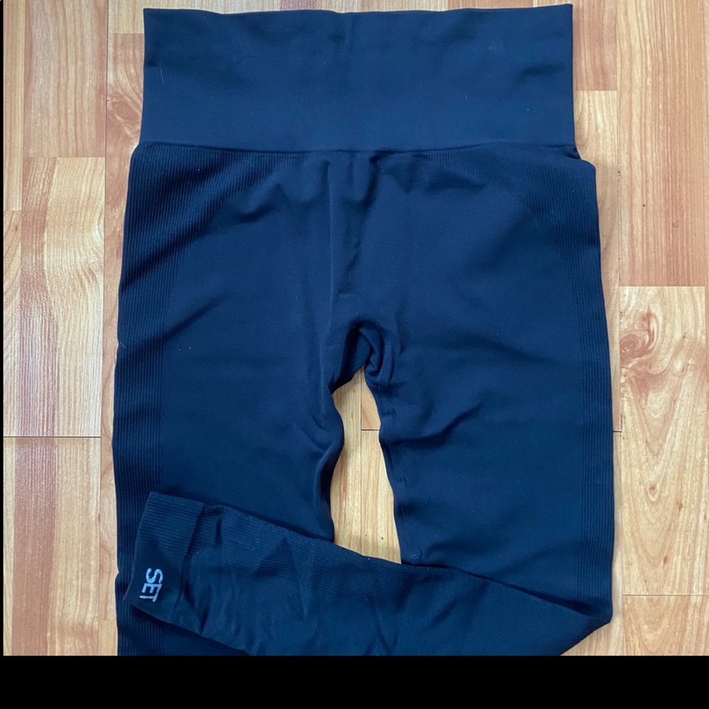 Black Set Active Leggings